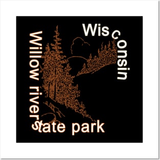 Willow river state park Posters and Art